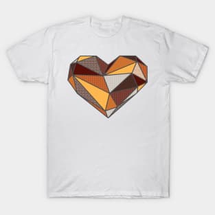 Patterned Heart T-Shirt